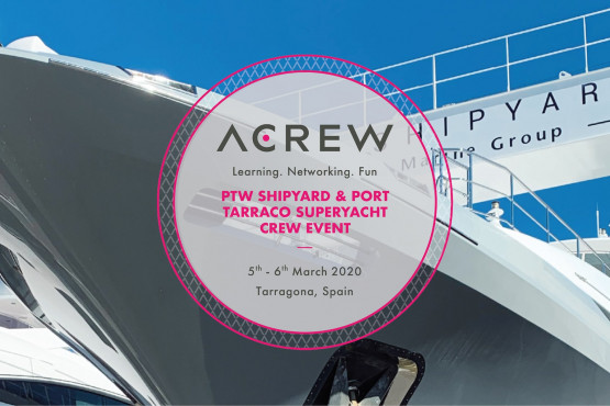 ptw shipyard & port tarraco superyacht crew event 