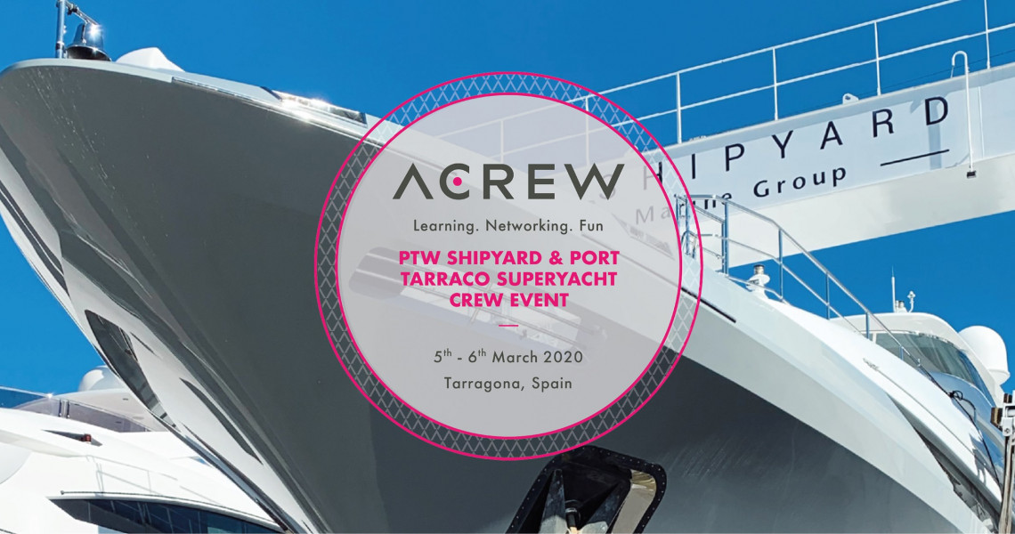 ptw shipyard & port tarraco superyacht crew event 