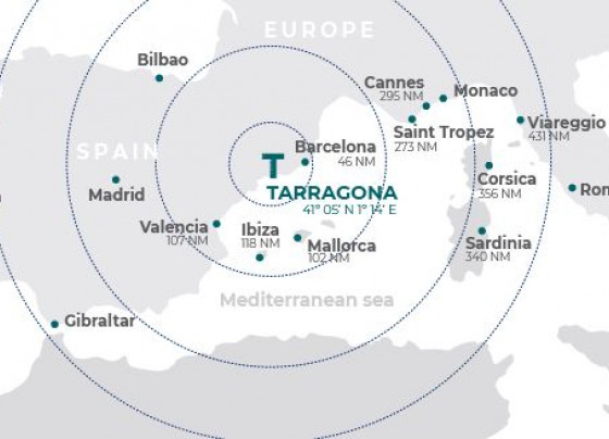 LOCALIZACIÓN PORT TARRACO